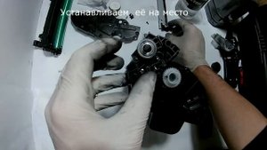 Как заправить картридж HP 64А (HP CC364A)