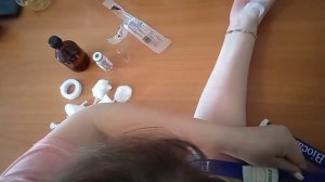 Укол в/в катетером-бабочкой, от профессионала ??Самому себе. Скорая помощь ? 4 выпуск.