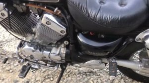 Видео запуска Yamaha XV 400 VIRAGO