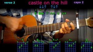 castle on the hill ed sheeran guitar chords