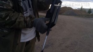 Гранатомёт страйкбольный на сигнале охотника