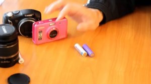 Фотоаппарат CANON NIKON не доедает батарейки аккумуляторы (сокращённая версия)