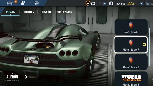NFS No Limits - Koenigsegg CCX build смотреть онлайн