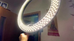 Кольцевая лампа RL-18 с Алиэкспресс!