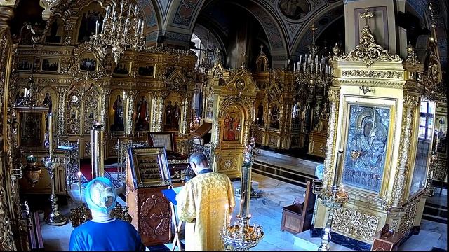 4.7.22 Вечерня и утреня. Сщмч. Евсевия, еп. Самосатского смотреть онлайн