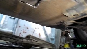 Защита поддона двигателя на ВАЗ 2104 из старой защиты от ВАЗ 2108