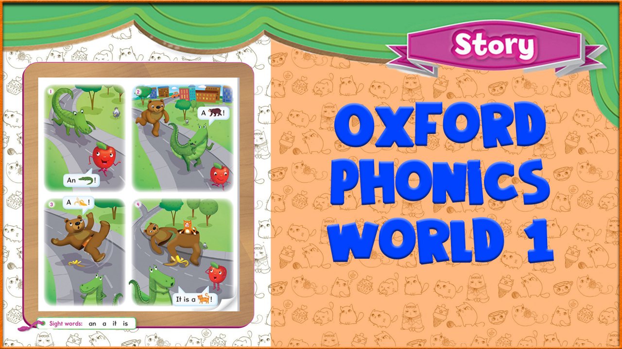 Story | Unit 1 | Oxford Phonics World 1 - The Alphabet. #4