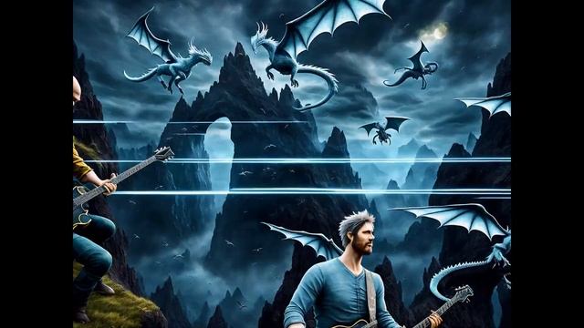 Рок концерт в фэнтезийном мире, как Искусственный интеллект видит такое#рок #искусственныйинтеллек