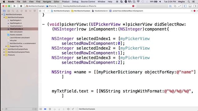 Multi Section UITableView - UIPickerView смотреть онлайн