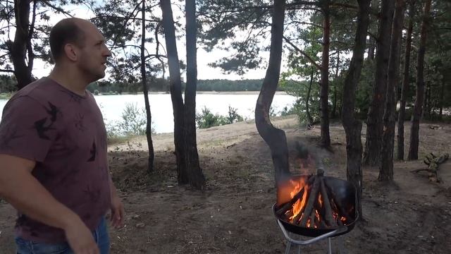 Лена СПАЛИЛА ШАШЛЫК. Толик ПРОУЧИЛ Лену. ПРИКЛЕИЛ СКОТЧЕМ к ГАМАКУ.