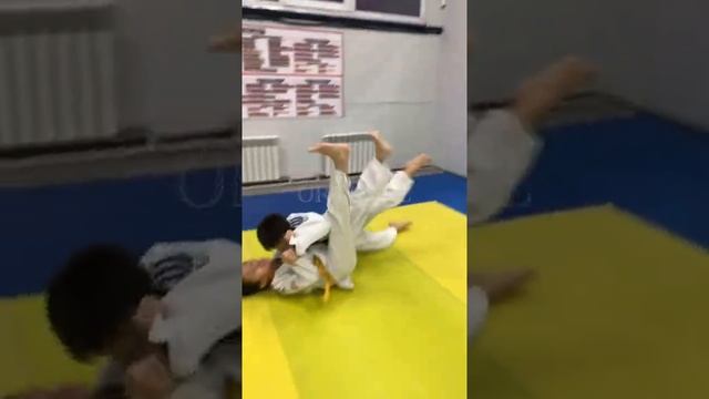 Judo Tani Otoshi (задняя подножка на пятке с падением) ORTUS.KZ