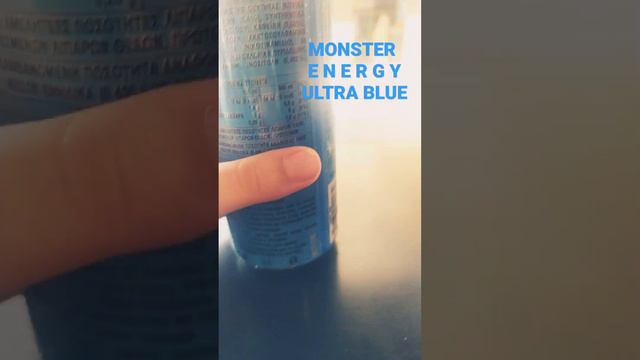 MONSTER E N E R G Y ULTRA BLUE