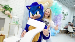 Кате 7 Лет! День Рождения! Sonic!