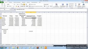 Заполнение ведомости