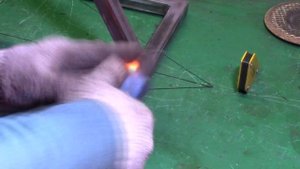 Леветирующий табурет своими руками. Тенсегрити.