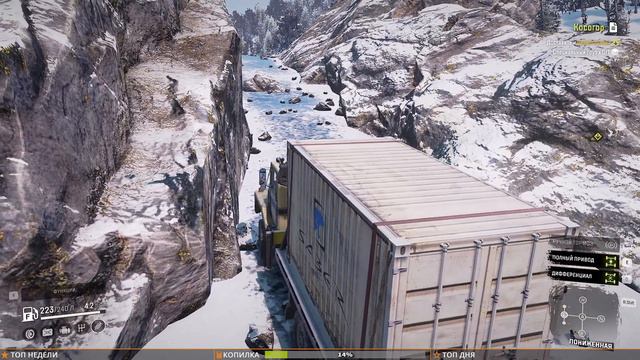 SnowRunner ➤ Испытание "Косогор" ➤ Прохождение на ПК смотреть онлайн