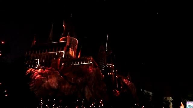 Hogwarts Schloss Projektionsshow in den Universal Studios Orlando | Hogwarts Castle Show Orlando смотреть онлайн
