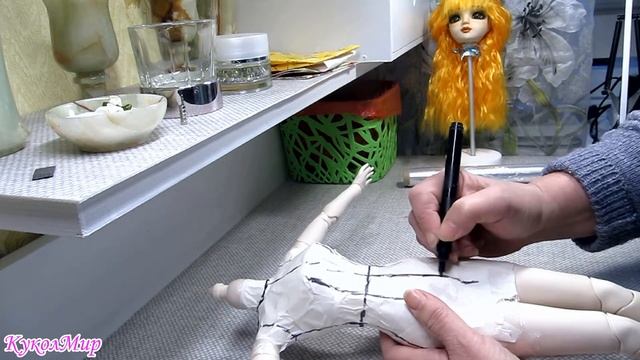 Шьем красивое Платье |для BJD | КуколМир смотреть онлайн