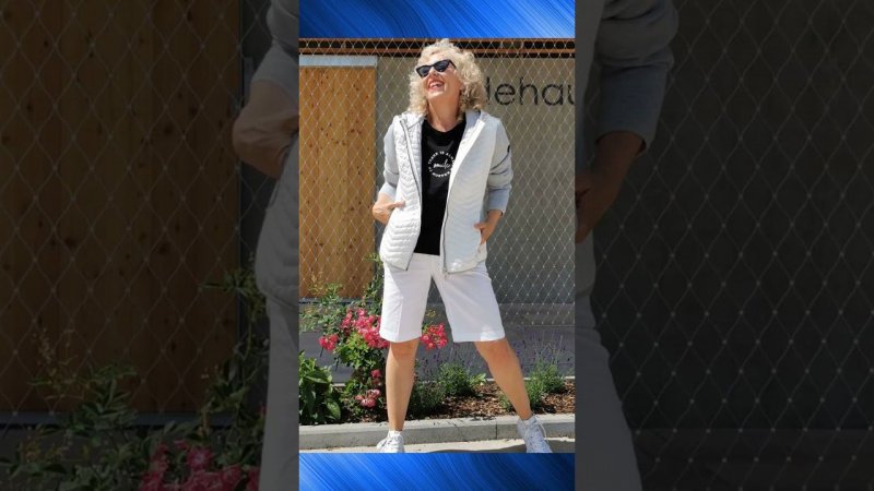 Шорты для женщин 55-60 лет/Shorts for women 55-60 #styleover50 #styleover60