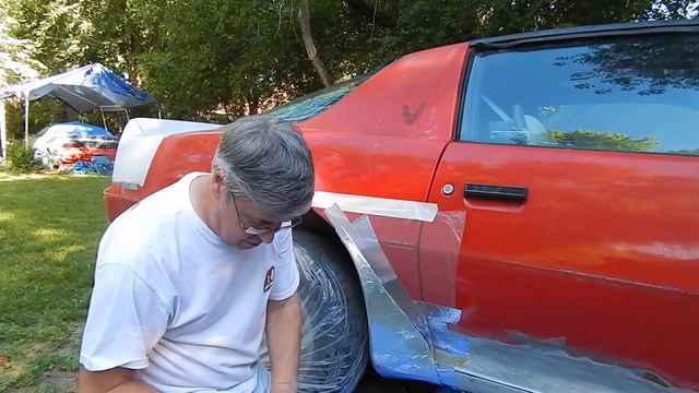 78 Trans Am style fender flare on a 91 firebird смотреть онлайн