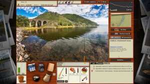 "Мутант" Хариус Байкальский Чёрный. Байкал. Русская рыбалка 3.