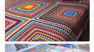 Уютное вязаное покрывало, связанное своими руками крючком или спицами