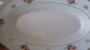 Старенькая посуда СССР в коллекцию 50-60  годы Ситцевый рисунок