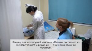 На ГОКе «Павлик» продолжается вакцинация и ревакцинация сотрудников