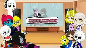 Реакция Undertale на Friday Night Funkin Mod Showcase: Sarvente's Mid-Fight Masses[FULL WEEK]