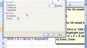 Excel Magic Trick 346: EXPONENTS Formula and Formatting in Excel