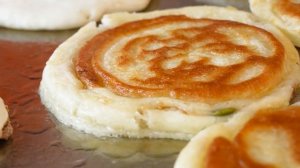 Кольцо Хоттеок ,корейская уличная еда.