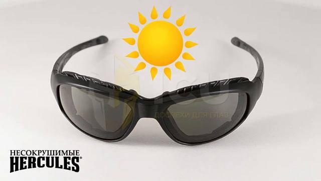 Процесс затемнения жёлтых фотохромных очков несокрушимой оправе смотреть онлайн