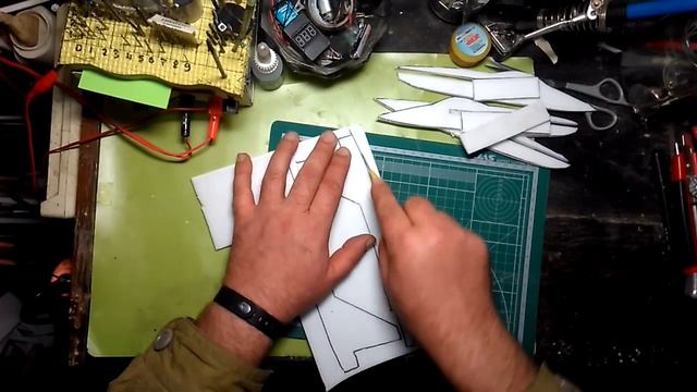 как сделать самолеты металки из потолочки