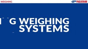 Paglierani automatic weighing systems, machines, scales (weighers) for industrial plants - EN