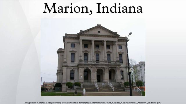 Marion, Indiana смотреть онлайн