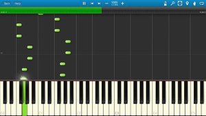 Сектор Газа - Частушки (на пианино Synthesia)