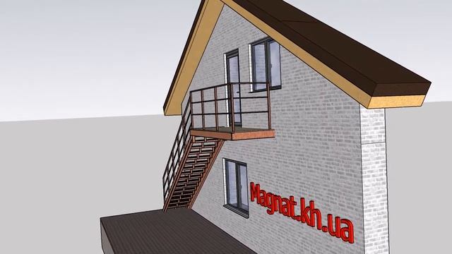 Лестница наружная накрытие ступени лист просечно-выяжной смотреть онлайн