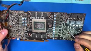 Оживляю RX6800 PowerColor с проблемой по питанию. Небольшой секрет IR35217