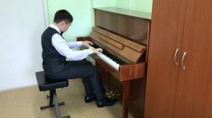 Вьюгин Станислав Ф. Бургмюллер op. 109, N13 ре минор Этюд "Неистовый шторм"