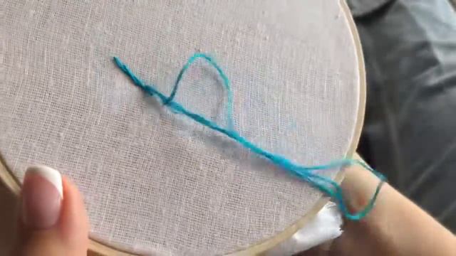 Стебельчатый шов смотреть онлайн