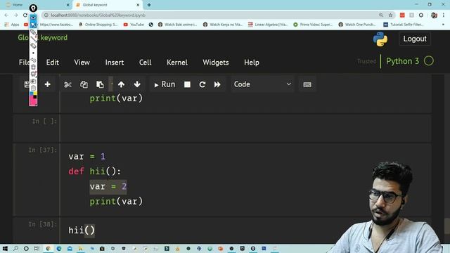 #23 Python Tutorial For Beginners | Global Keyword In Python | In-Depth Tutorial