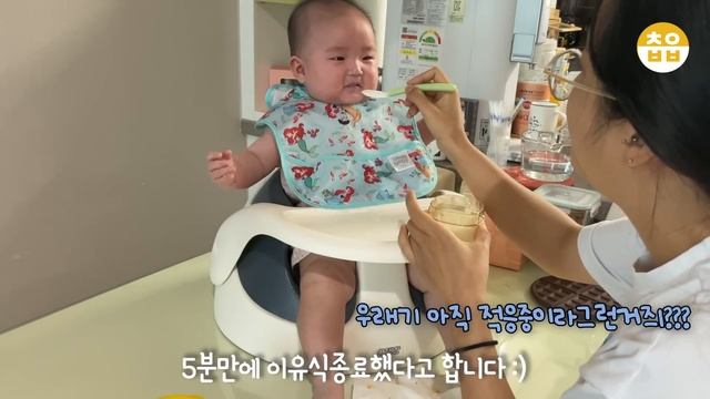 육아vlog | 첫이유식과 함께 일주일기록, 영양사엄마의 대충만드는 이유식?, 현실육아일상