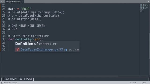 Birth Year Controller Function | Data Type Exchanger 2 | Python Project | CodeWithRonny
