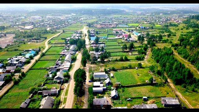 п. Новопавловка Забайкальский край (окрестности, стадион) Вид с высоты