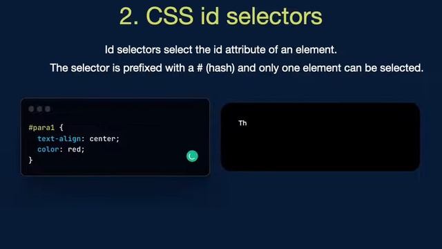 css selectors lesson