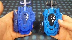 B-119 BEYLAUNCHER LR BLUE UNBOXING BEYBLADE BURST!