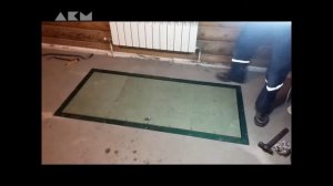 Потайной люк для доступа в подвал