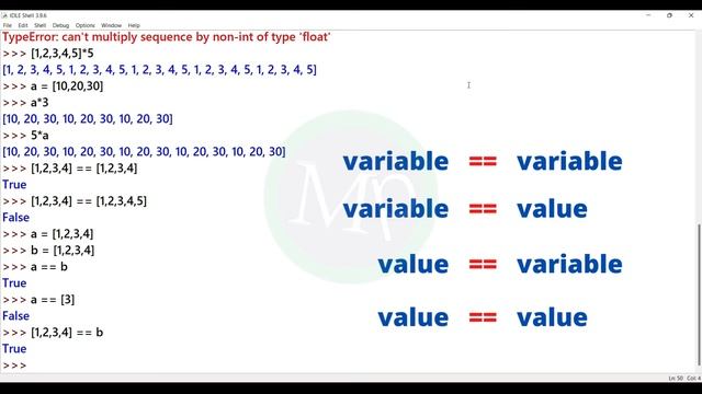 #61 Python Operators on Lists In Telugu [2022] | Python Lists In Telugu | Python In Telugu