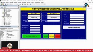 CREER UNE APPLICATION EXCEL VBA : CONVERTISSEUR DE MONNAIE | Live