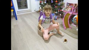 Мой новый школьный рюкзак с кошечкой. Обзор Мисс Мэри | My new school backpack with cat. Miss Mary